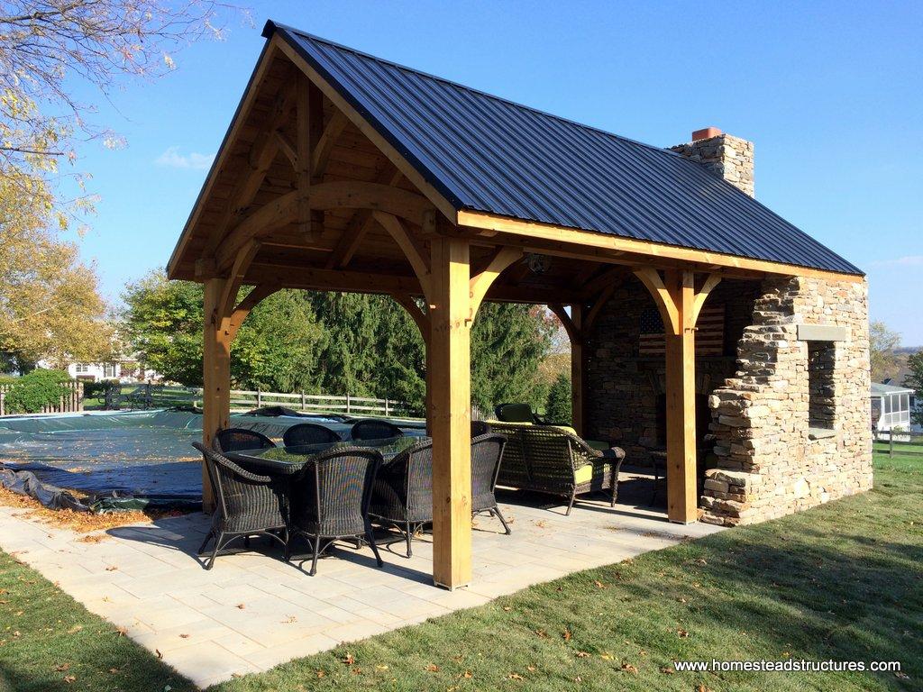 Timber Frame Pavilions Photos Homestead Structures